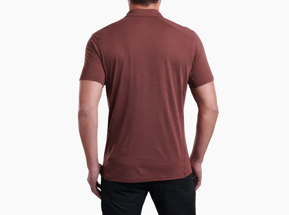 'Kuhl' Men's Valiant Polo - Redwood