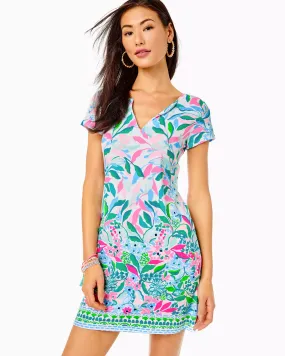 Lilly Pulitzer Women's UPF 50  Sophiletta Dress - Water Lilly Green Leaf Me In Paradise Engineered Dress