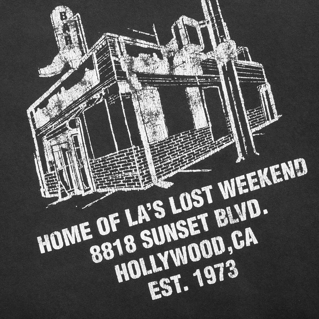 Lost Weekend Bar T-Shirt - Black