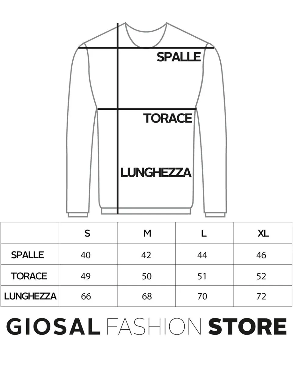 Maglioncino Uomo Collo Alto Tinta Unita Senape Maglia Inglese Dolcevita Basic GIOSAL-M2347A