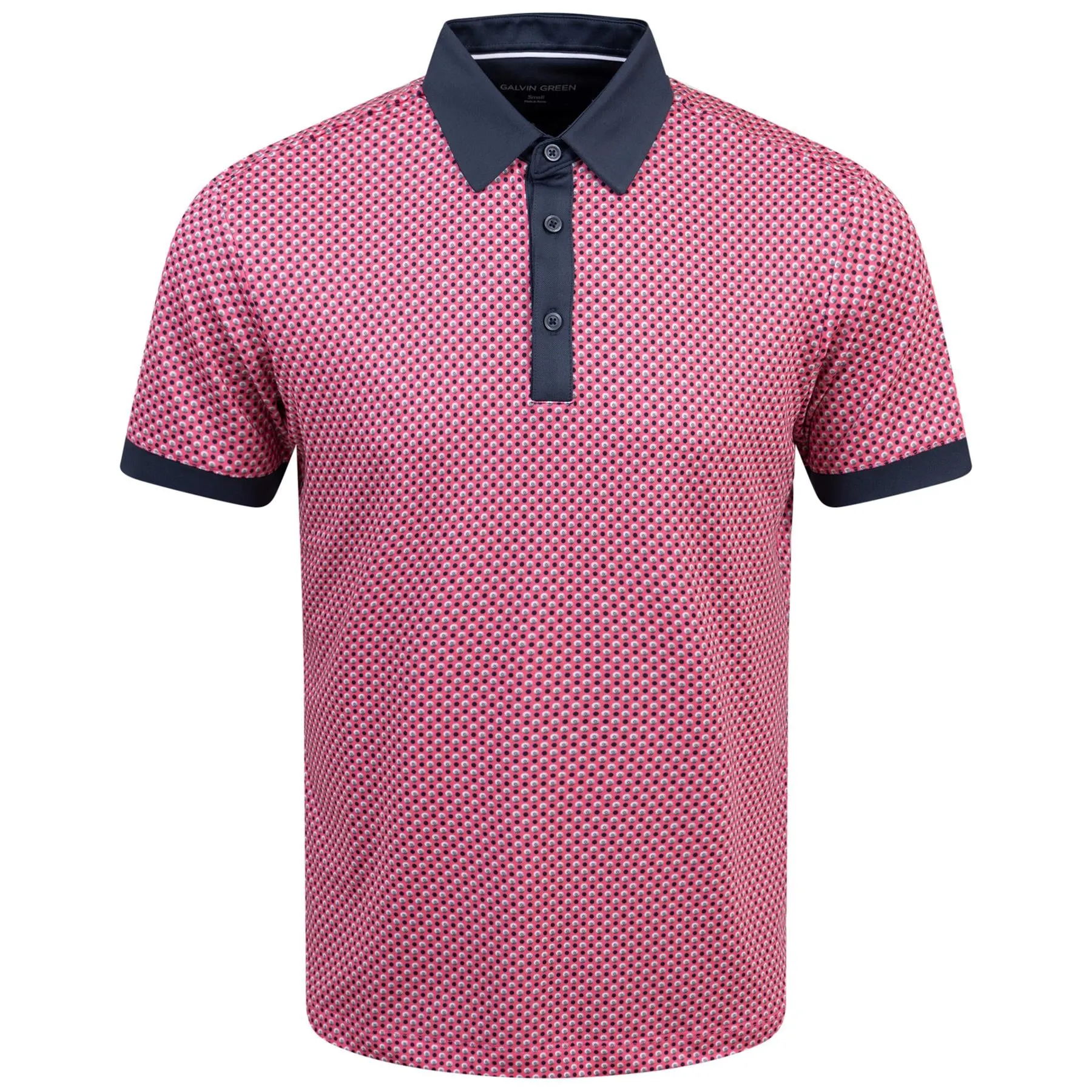 Mate Ventil8  Polo Camelia Rose/Navy - SS24