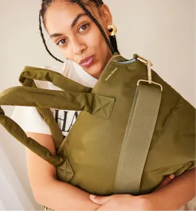 Maximilian Dance Tote in Nylon | Olive