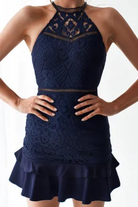 Mika Dress - Navy