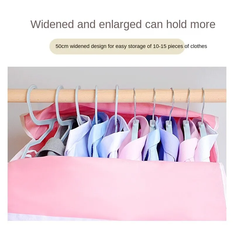 Non-woven Clothing Dust Cover Wardrobe Hanging Clothing