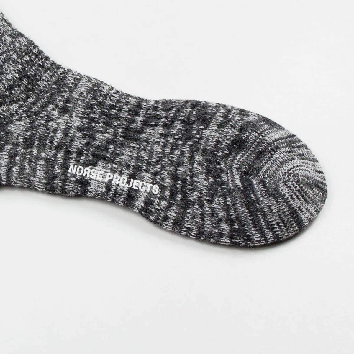 Norse Projects - Bjarki Blend Socks - Mouse Grey