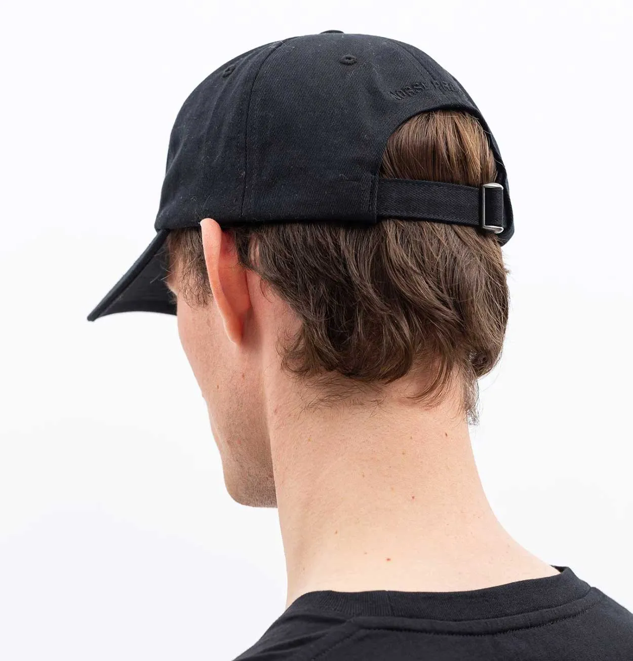 Norse Projects Twill Sports Cap in Black