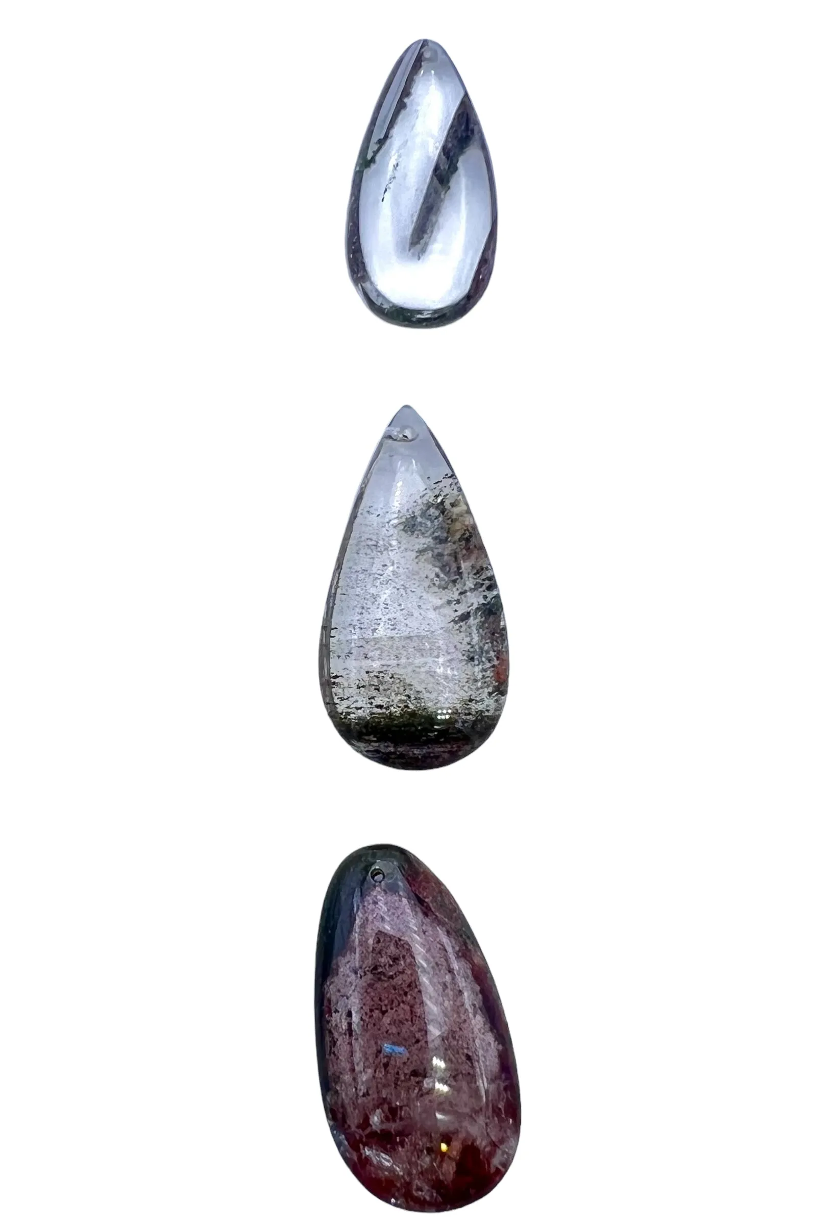 Phantom Quartz/Iodolite Focal Pendant (Select One Stone)