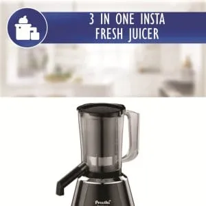 Preethi Zodiac 550-Watt Mixer Grinder with 5 Jars (110 Volts for use in USA & Canada only)