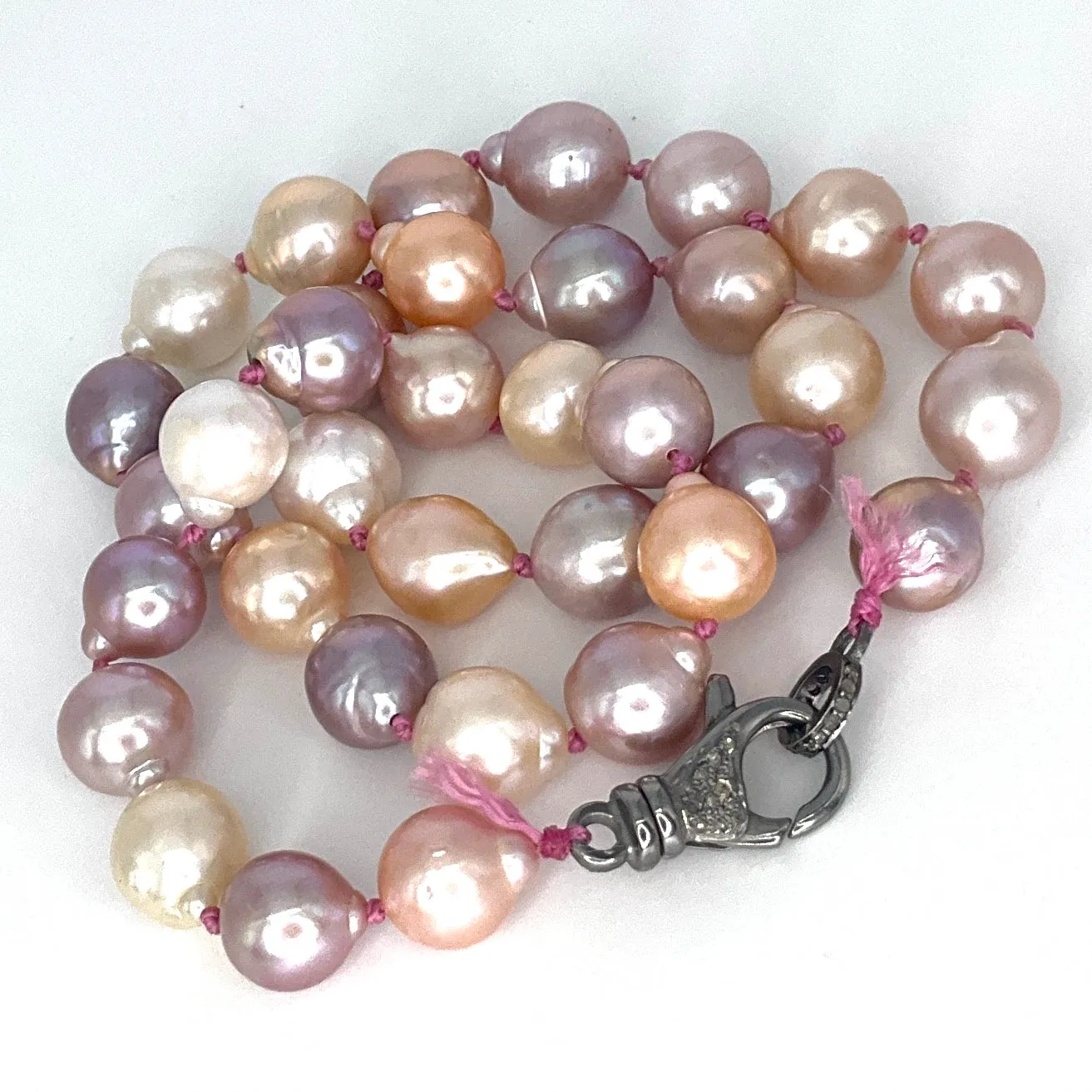 Pretty In Pink Ombre Pearls