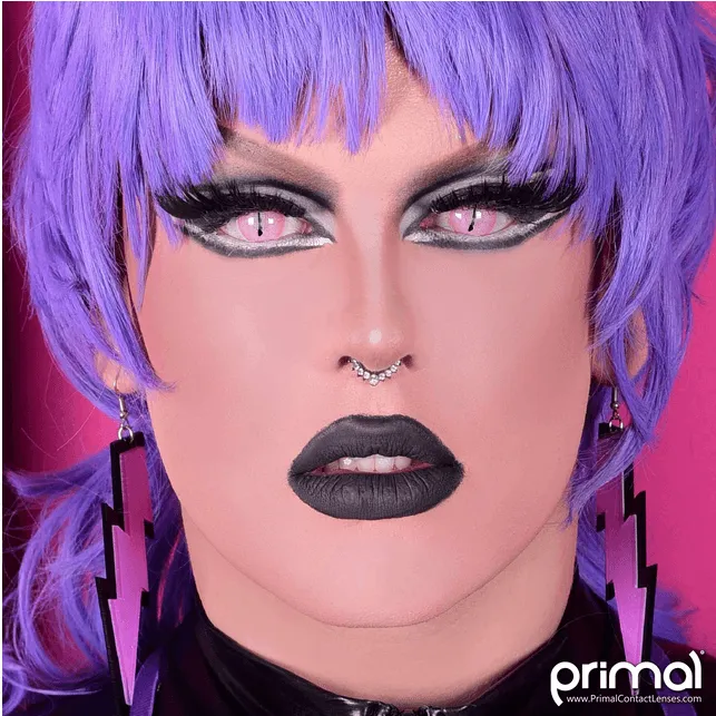 PRIMAL Slayer - Pink Cosplay Colored contact lenses