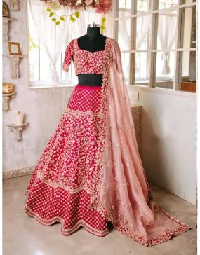 rakhi-special-georgette-rani-pink-lehenga