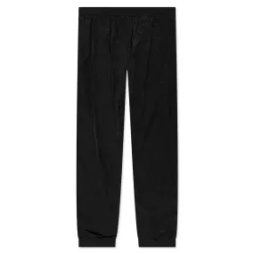 Relax Fit 4G Embroidered Trackpants - Black