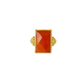 RENATA Ring | Red Onyx