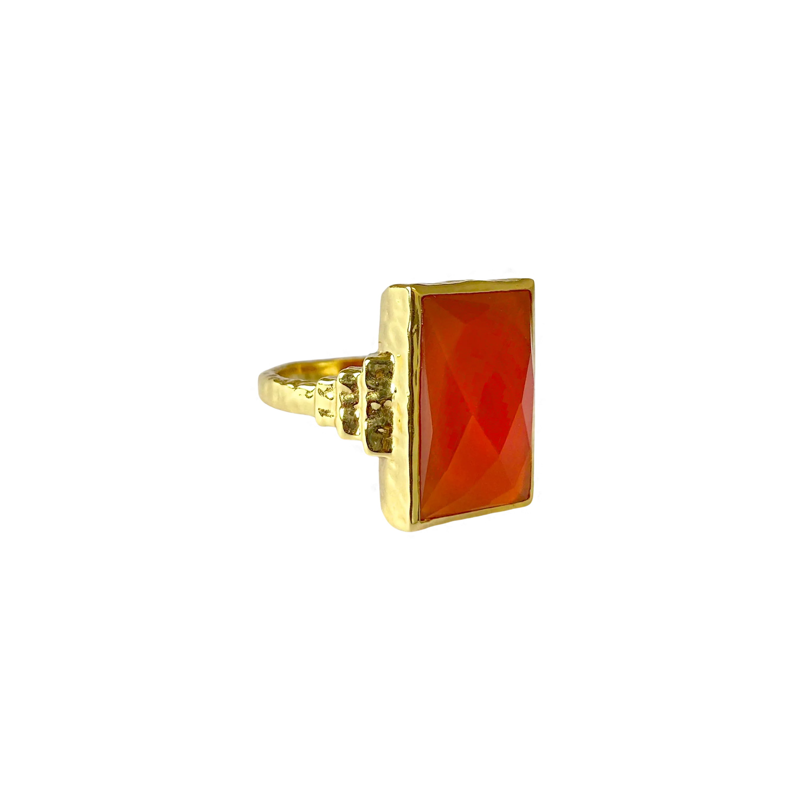 RENATA Ring | Red Onyx