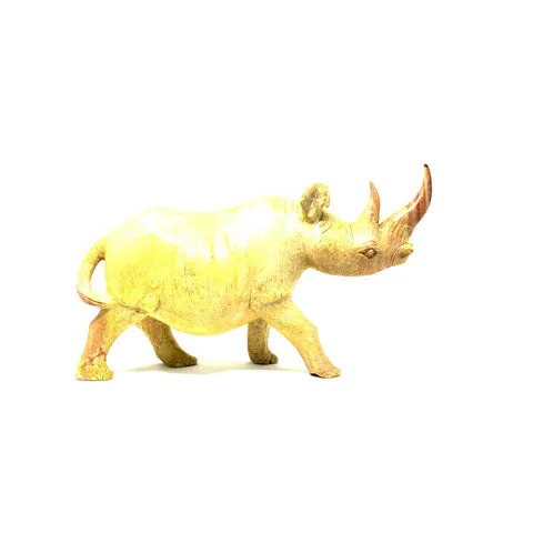 Rhinoceros Soapstone Sculpture 01