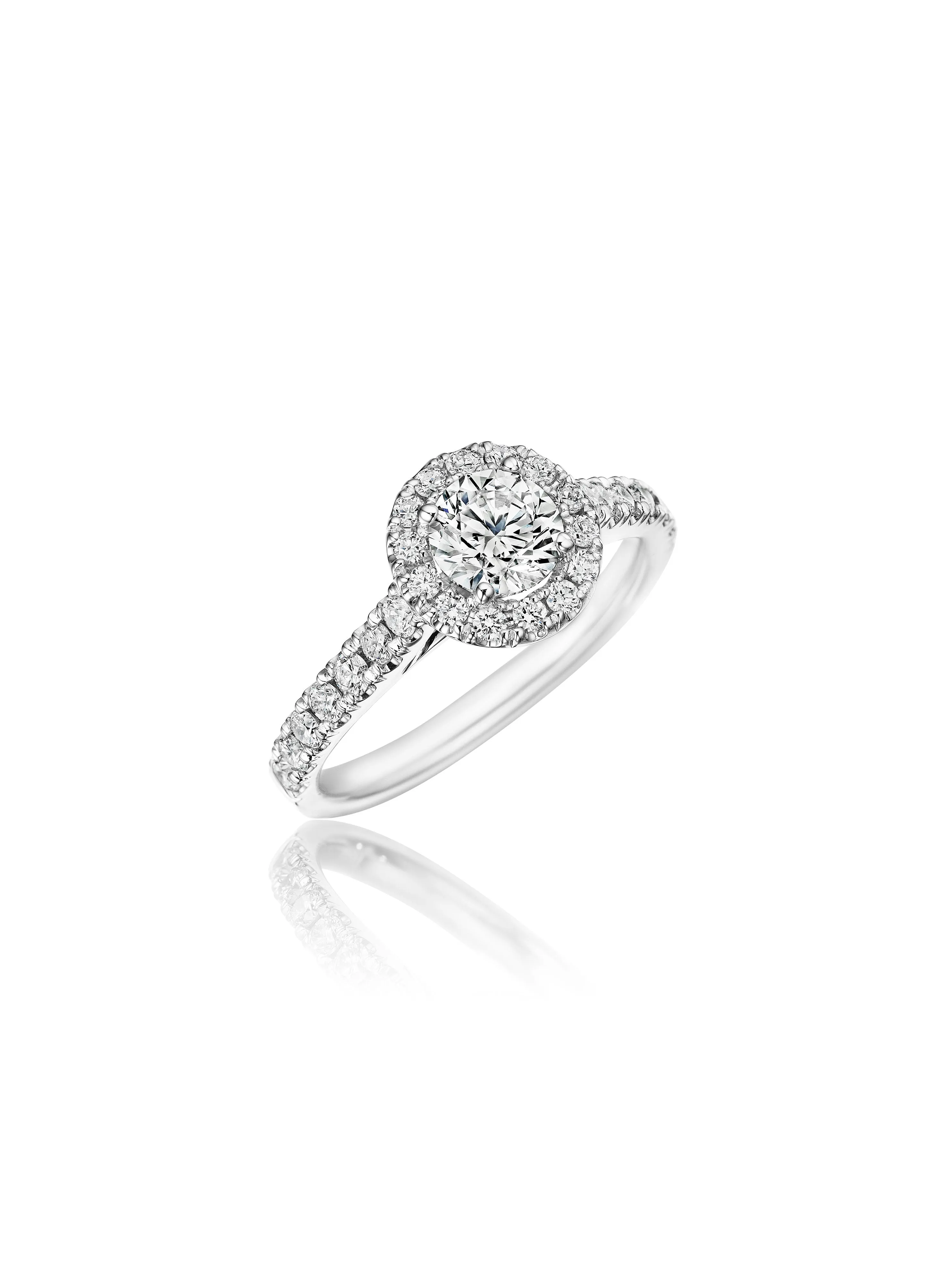 Round Cut Diamond Engagement Ring 1.25ct