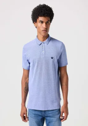 Short Sleeve Refined Polo - Blue