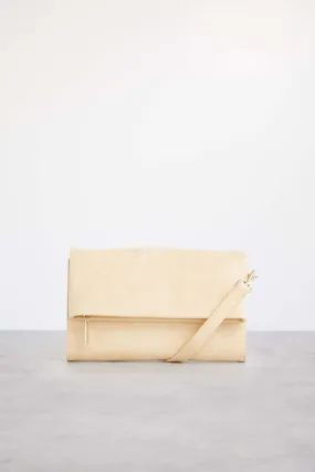 The Crossbody Wallet in Beige