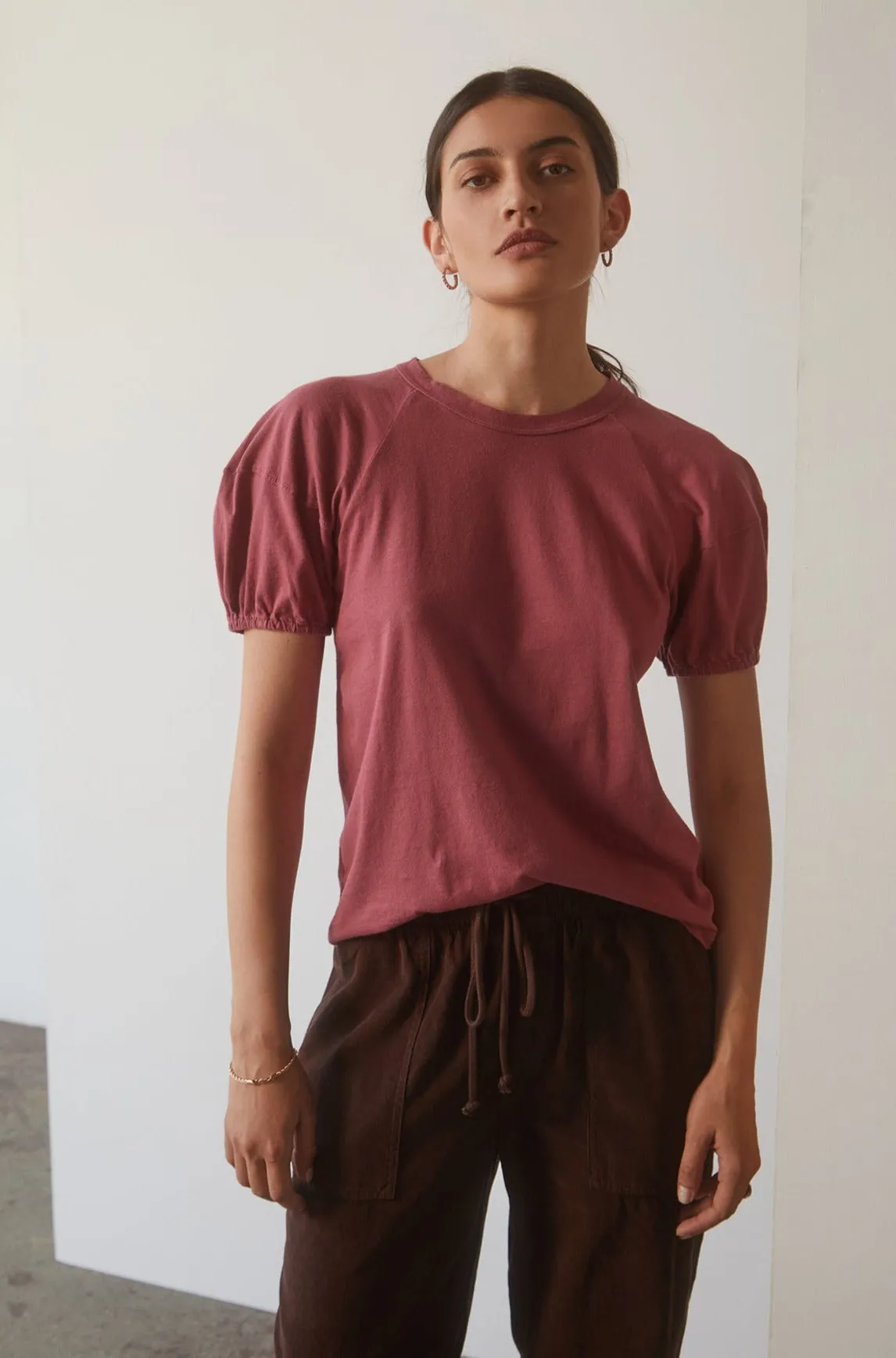 VERNICE PUFF SLEEVE TEE