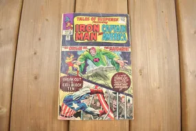 Vintage 1965 Iron Man And Captain America Comic Book / Vol. 1 No. 62 / MARVEL Comics / Tales Of Suspense