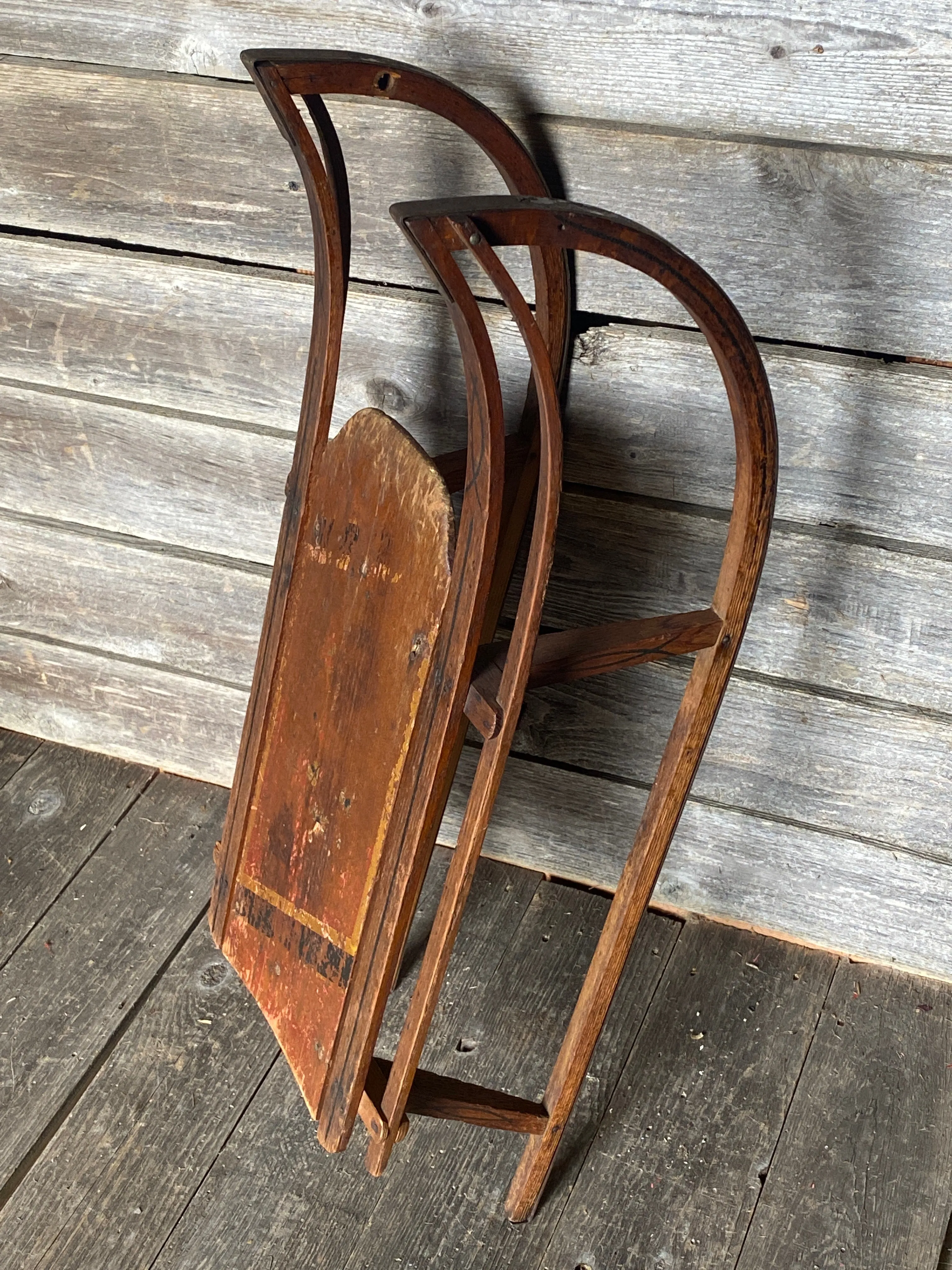 Vintage Childs Snow Sled