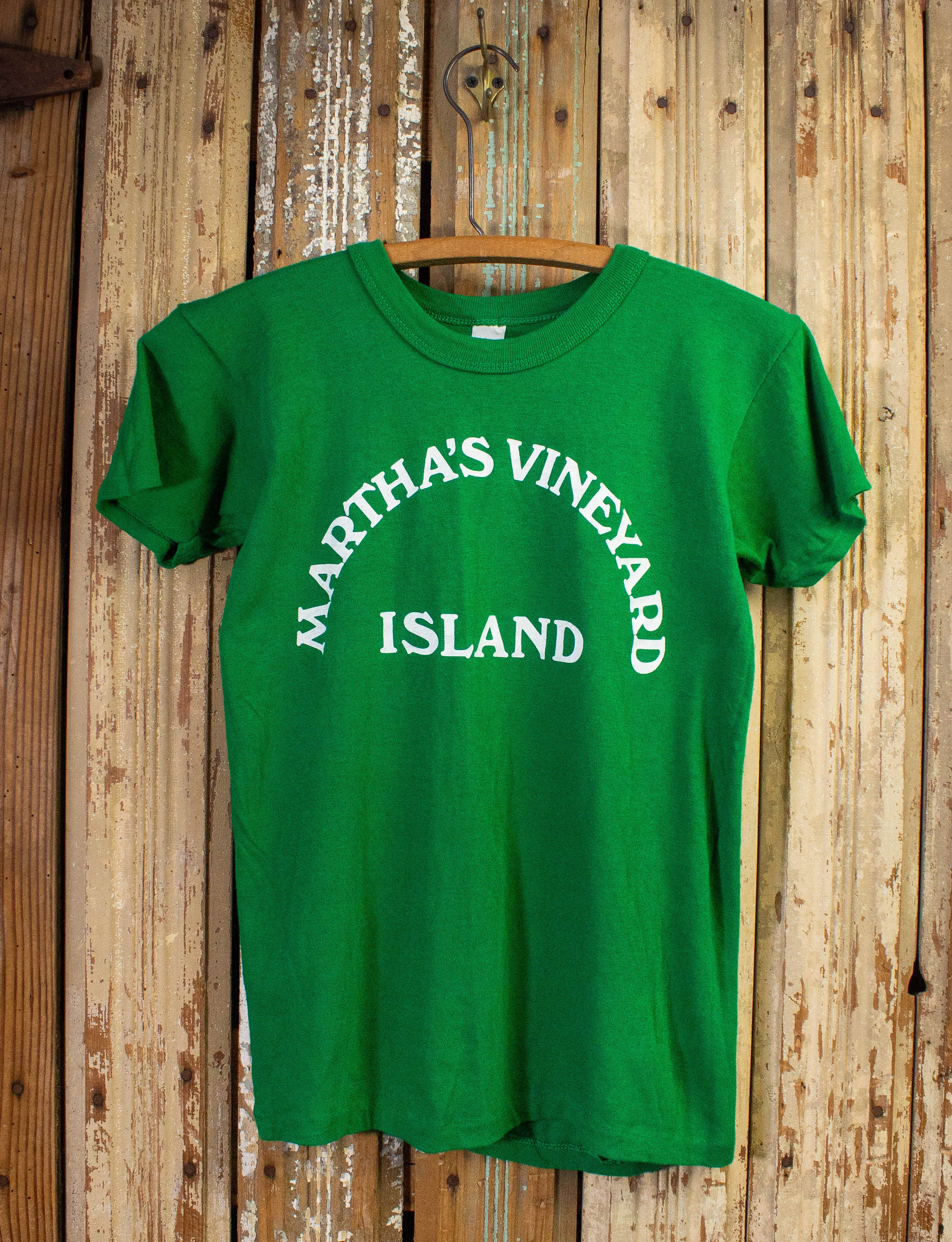 Vintage Martha's Vineyard Island Graphic Women's T Shirt 70s