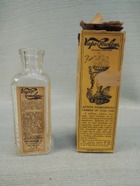 Vintage Patent Medicine - Vapo-Cresolene - Good Vintage Condition