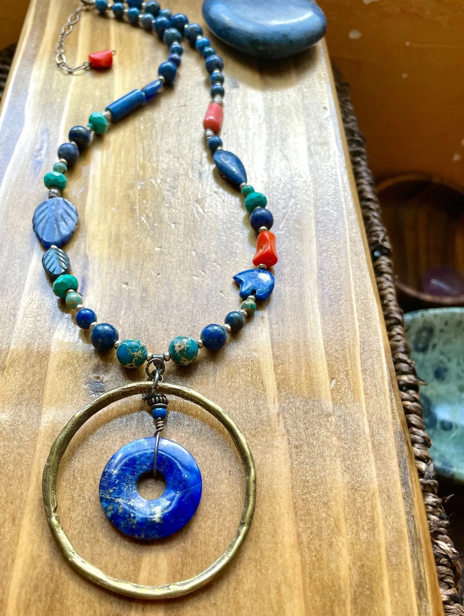 Wisdom Lapis Necklace