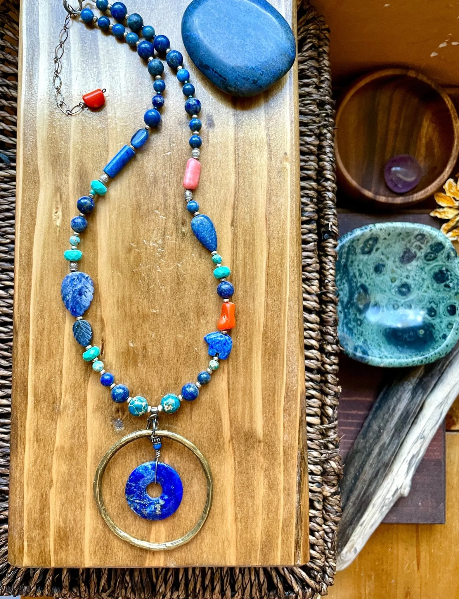 Wisdom Lapis Necklace