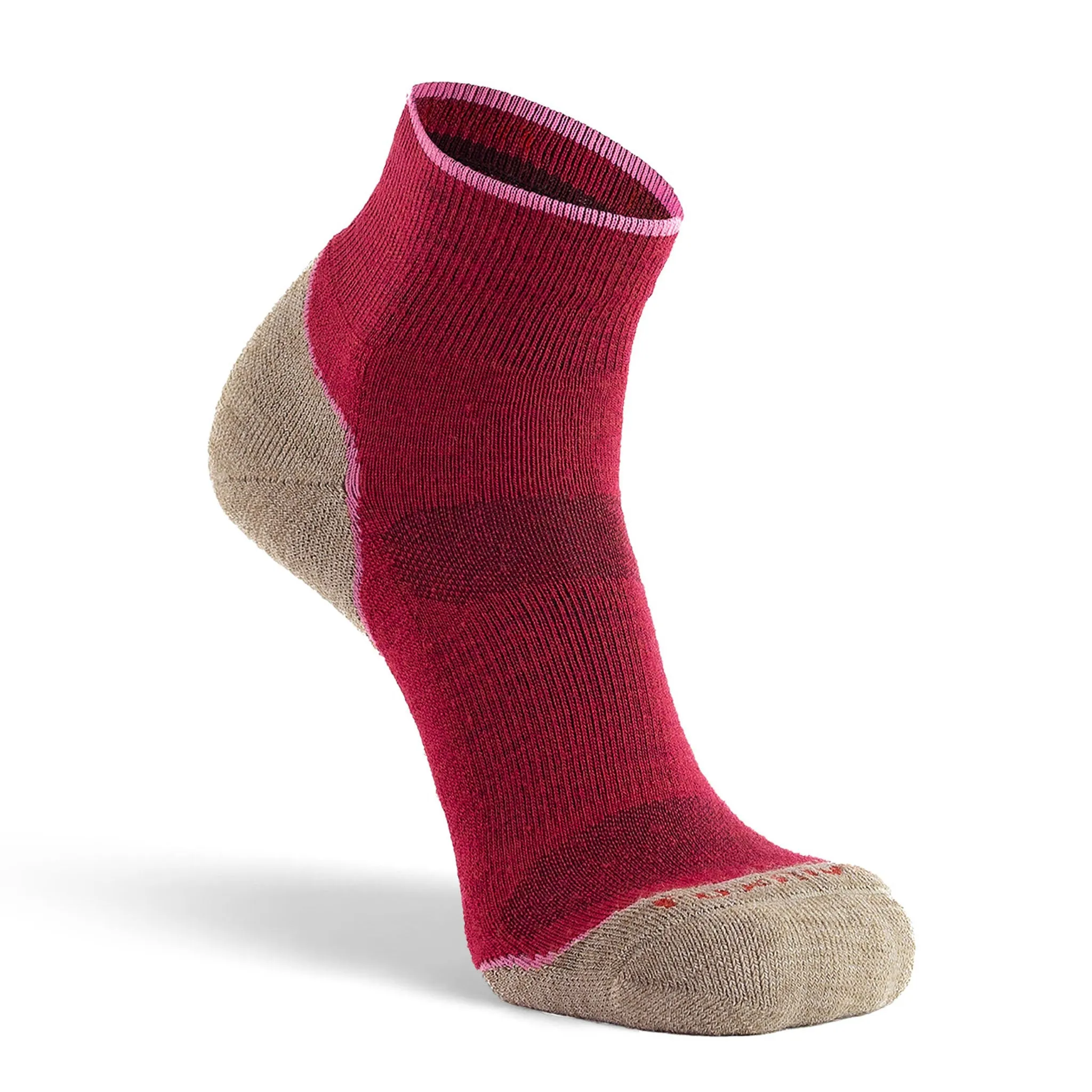 Women's Basecamp 2.0 Lightweight Quarter Crew Hiking Sock