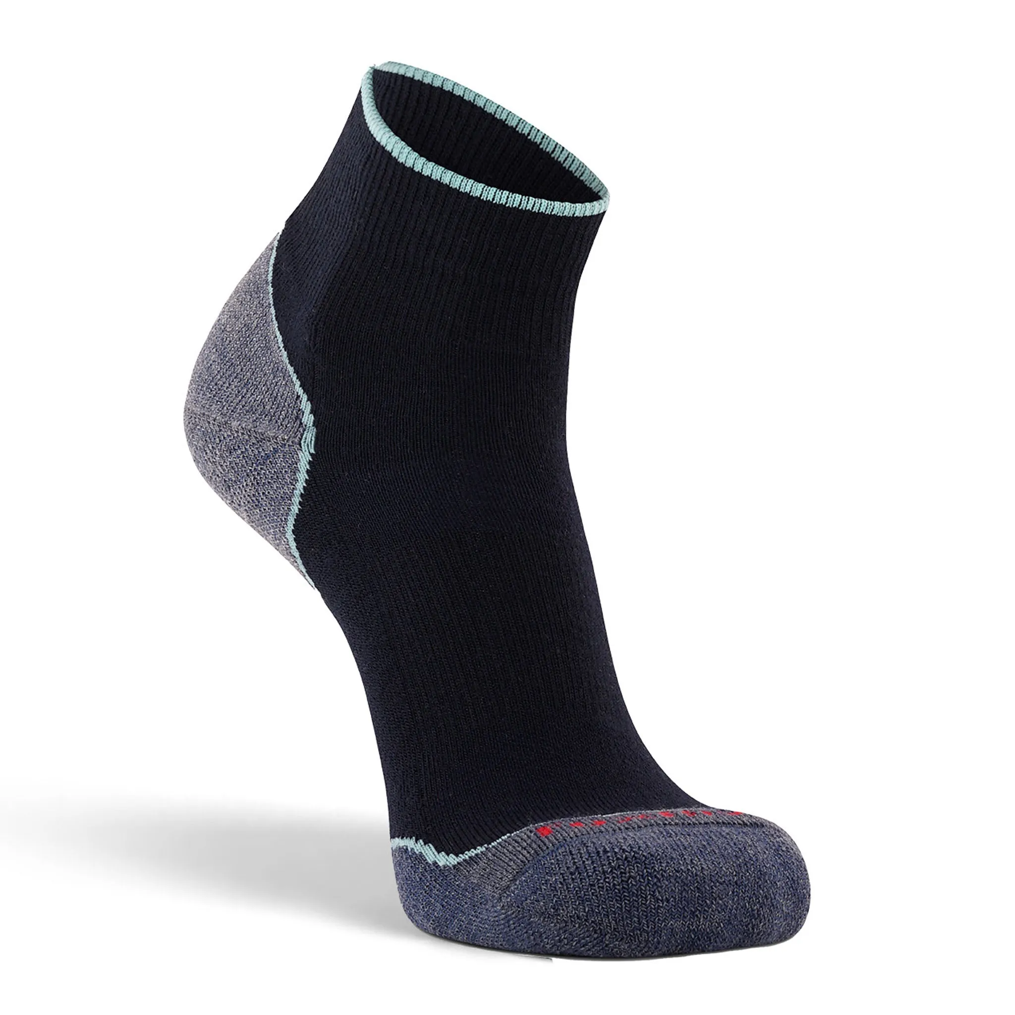 Women's Basecamp 2.0 Lightweight Quarter Crew Hiking Sock